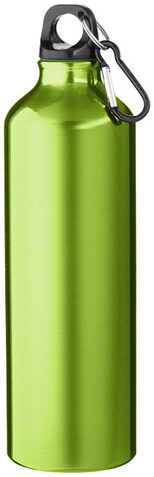 Oregon 770 ml Aluminium Trinkflasche mit Karabinerhaken, limone bedrucken, Art.-Nr. 10029702