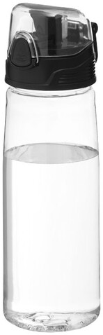 Capri 700 ml Tritan™ Sportflasche, transparent klar bedrucken, Art.-Nr. 10031301