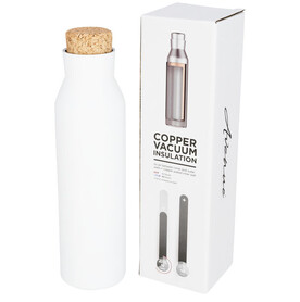 Norse 590 ml Kupfer-Vakuum Isolierflasche, weiss bedrucken, Art.-Nr. 10053502 Norse 590 ml Kupfer-Vakuum Isolierflasche, weiss bedrucken, Art.-Nr. 10053502