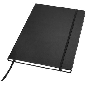 Executive A4 Hard Cover Notizbuch, schwarz bedrucken, Art.-Nr. 10626300
