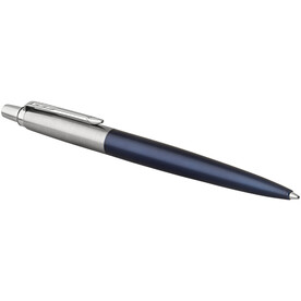 Parker Jotter Bond Street Kugelschreiber (blaue Mine), navy, silber bedrucken, Art.-Nr. 10684100