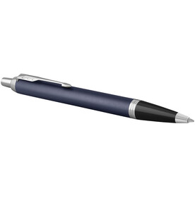 Parker IM Kugelschreiber (blaue Mine), blau, silber bedrucken, Art.-Nr. 10702104 Parker IM Kugelschreiber (blaue Mine), blau, silber bedrucken, Art.-Nr. 10702104