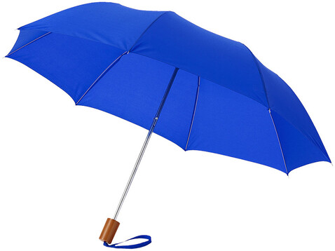 Oho 20&quot; Kompaktregenschirm, royalblau bedrucken, Art.-Nr. 10905806
