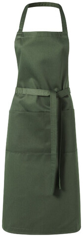 Viera 240 g/m² Schürze, waldgrün bedrucken, Art.-Nr. 11205367