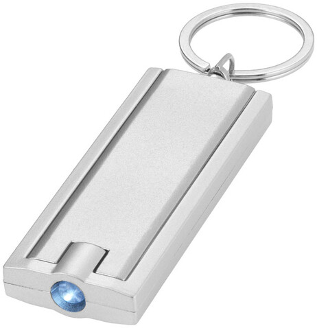 Castor LED-Schlüssellicht, silber bedrucken, Art.-Nr. 11801203