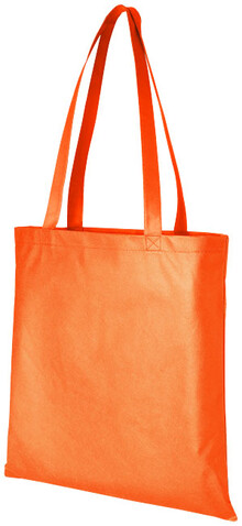 Zeus Non Woven große Tragetasche 6L, orange bedrucken, Art.-Nr. 11941206 Zeus Non Woven große Tragetasche 6L, orange bedrucken, Art.-Nr. 11941206