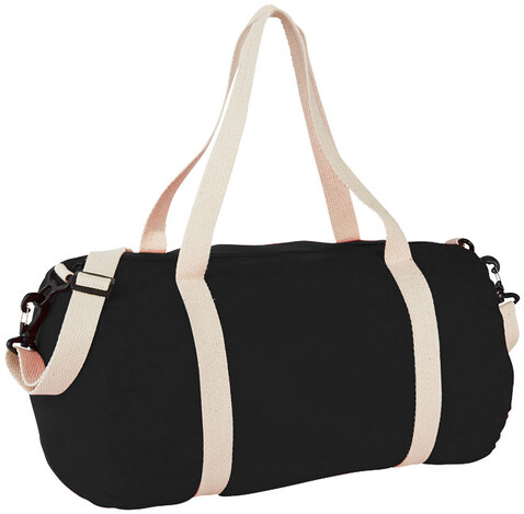 The Cotton Barrel Reisetasche 25L, schwarz bedrucken, Art.-Nr. 12019500