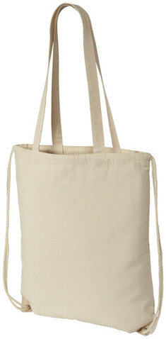 Eliza 240 g/m² Baumwoll Turnbeutel 6L, natural bedrucken, Art.-Nr. 12027600