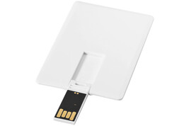 Slim 2 GB USB-Stick im Kreditkartenformat bedrucken, Art.-Nr. 123520