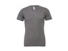 Bella Unisex Triblend V-Neck T-Shirt, Grey Triblend, L bedrucken, Art.-Nr. 164061385