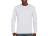 Gildan Ultra Cotton Adult T-Shirt LS, White, 2XL bedrucken, Art.-Nr. 171090007