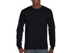 Gildan Ultra Cotton Adult T-Shirt LS, Black, L bedrucken, Art.-Nr. 171091015