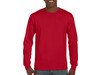 Gildan Ultra Cotton Adult T-Shirt LS, Red, L bedrucken, Art.-Nr. 171094005
