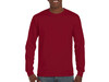 Gildan Ultra Cotton Adult T-Shirt LS, Cardinal Red, M bedrucken, Art.-Nr. 171094024
