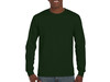 Gildan Ultra Cotton Adult T-Shirt LS, Forest Green, 2XL bedrucken, Art.-Nr. 171095417