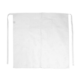 Bistro by JASSZ Berlin Long Bistro Apron with Vent and Pocket, White, One Size bedrucken, Art.-Nr. 941590000 Bistro by JASSZ Berlin Long Bistro Apron with Vent and Pocket, White, One Size bedrucken, Art.-Nr. 941590000