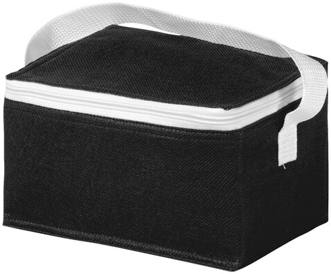 Spectrum Kühltasche für 6 Dosen 4L, schwarz bedrucken, Art.-Nr. 10018207