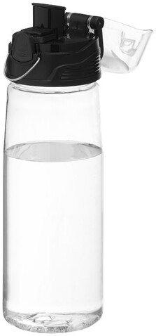 Capri 700 ml Tritan™ Sportflasche, transparent klar bedrucken, Art.-Nr. 10031301