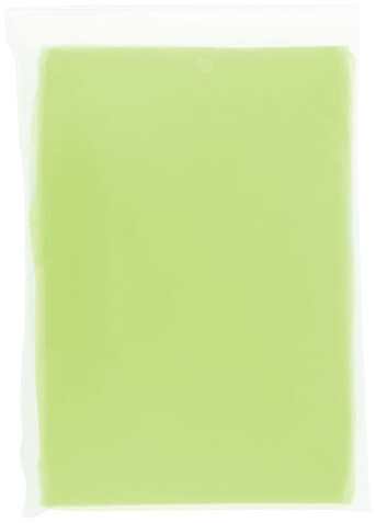 Ziva Einweg Regenponcho mit Hülle, limone bedrucken, Art.-Nr. 10042904
