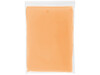 Ziva Einweg Regenponcho mit Hülle, orange bedrucken, Art.-Nr. 10042905
