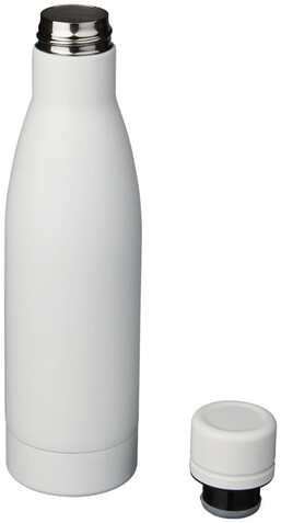 Vasa 500 ml Kupfer-Vakuum Isolierflasche, weiss bedrucken, Art.-Nr. 10049401