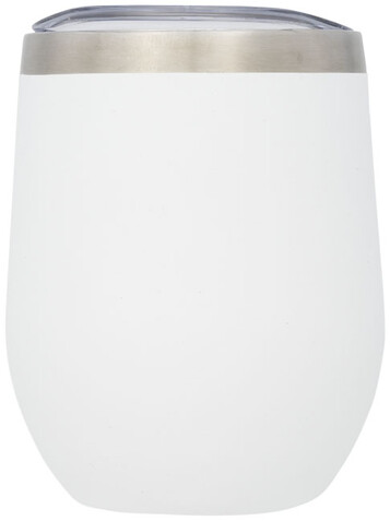 Corzo 350 ml Kupfer-Vakuum Isolierbecher, weiss bedrucken, Art.-Nr. 10051602