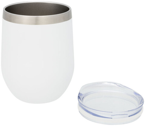 Corzo 350 ml Kupfer-Vakuum Isolierbecher, weiss bedrucken, Art.-Nr. 10051602