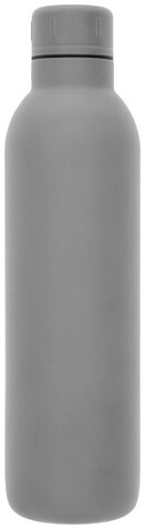 Thor 510 ml Kupfer-Vakuum Isolierflasche, grau bedrucken, Art.-Nr. 10054903
