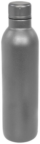 Thor 510 ml Kupfer-Vakuum Isolierflasche, grau bedrucken, Art.-Nr. 10054903