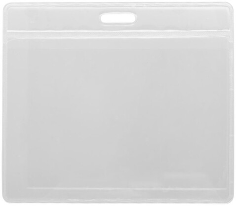 Serge durchsichtiger Ausweishalter, transparent klar bedrucken, Art.-Nr. 10220200