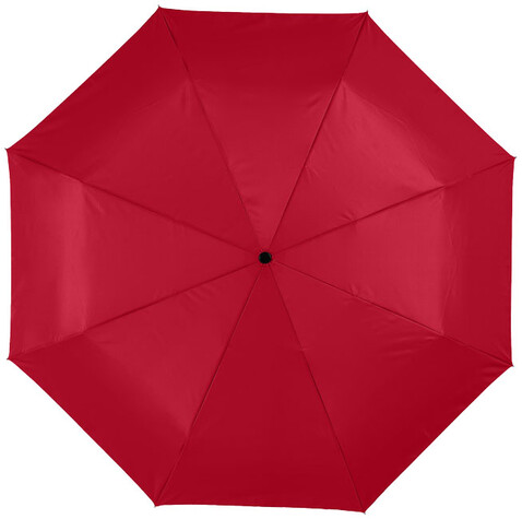 Alex 21,5&quot; Vollautomatik Kompaktregenschirm, rot bedrucken, Art.-Nr. 10901612