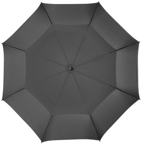 Glendale 30&quot; Automatikregenschirm mit Luftöffnung, schwarz bedrucken, Art.-Nr. 10913100