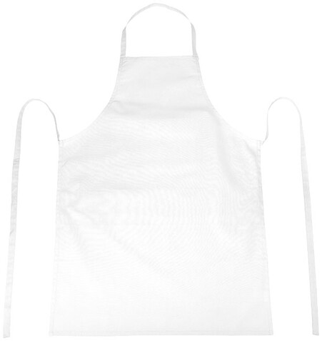Reeva 180 g/m² Schürze, weiss bedrucken, Art.-Nr. 11271201