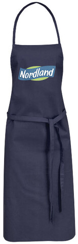 Reeva 180 g/m² Schürze, navy bedrucken, Art.-Nr. 11271203