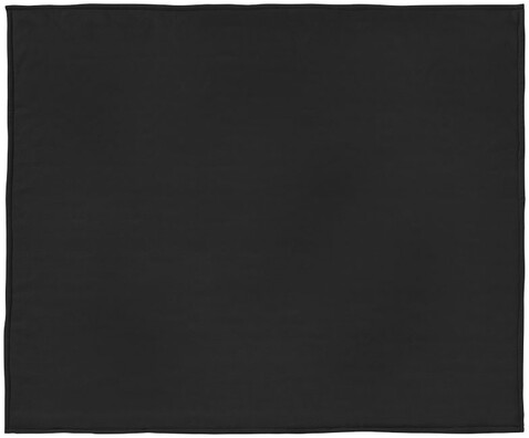 Springwood Decke aus weichem Fleece und Sherpa-Plaid, schwarz, offwhite bedrucken, Art.-Nr. 11280901