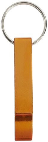 Tao Schlüsselanhänger mit Flaschen- und Dosenöffner, orange bedrucken, Art.-Nr. 11801807