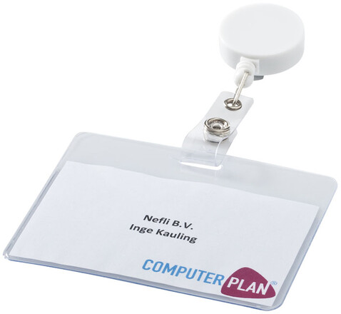 Lech Rollerclip, weiss bedrucken, Art.-Nr. 11808802 Lech Rollerclip, weiss bedrucken, Art.-Nr. 11808802