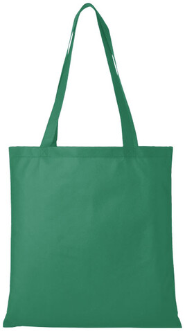 Zeus Non Woven große Tragetasche 6L, grün bedrucken, Art.-Nr. 11941215 Zeus Non Woven große Tragetasche 6L, grün bedrucken, Art.-Nr. 11941215