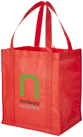 Liberty Non Woven Tragetasche 29L, rot bedrucken, Art.-Nr. 11941302 Liberty Non Woven Tragetasche 29L, rot bedrucken, Art.-Nr. 11941302
