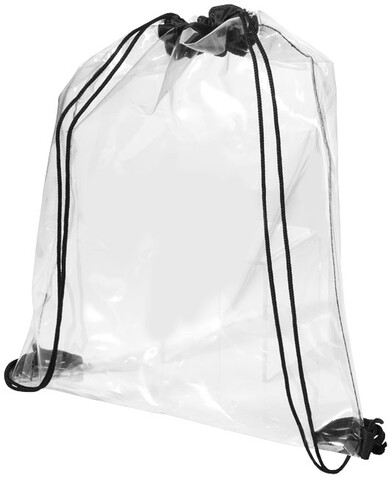 Lancaster Premium Turnbeutel 5L, schwarz, transparent klar bedrucken, Art.-Nr. 12008600 Lancaster Premium Turnbeutel 5L, schwarz, transparent klar bedrucken, Art.-Nr. 12008600