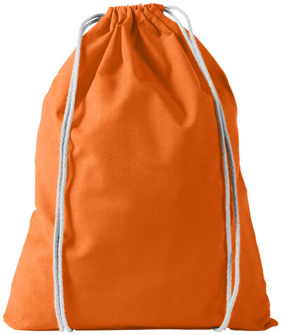 Oregon 100 g/m² Premium Turnbeutel 5L, orange bedrucken, Art.-Nr. 12011306