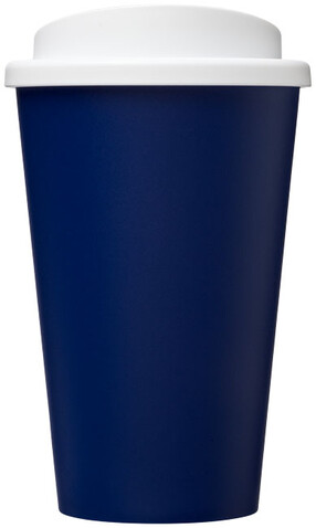 Americano® 350 ml Isolierbecher, blau, weiss bedrucken, Art.-Nr. 21000115 Americano® 350 ml Isolierbecher, blau, weiss bedrucken, Art.-Nr. 21000115