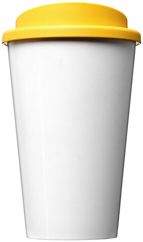 Brite-Americano® 350 ml Isolierbecher, gelb bedrucken, Art.-Nr. 21000311