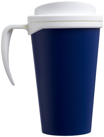 Americano® Grande 350 ml Isolierbecher, blau, weiss bedrucken, Art.-Nr. 21000407 Americano® Grande 350 ml Isolierbecher, blau, weiss bedrucken, Art.-Nr. 21000407