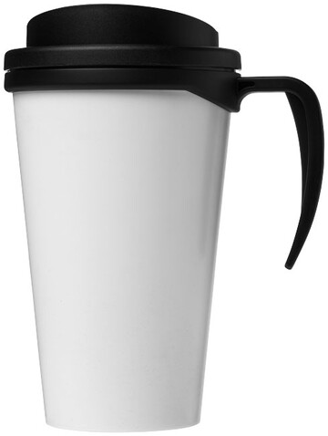 Brite-Ameriano® Grande 350 ml Isolierbecher, schwarz bedrucken, Art.-Nr. 21000612 Brite-Ameriano® Grande 350 ml Isolierbecher, schwarz bedrucken, Art.-Nr. 21000612