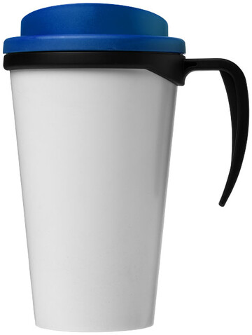 Brite-Ameriano® Grande 350 ml Isolierbecher, schwarz, mittelblau bedrucken, Art.-Nr. 21000619 Brite-Ameriano® Grande 350 ml Isolierbecher, schwarz, mittelblau bedrucken, Art.-Nr. 21000619