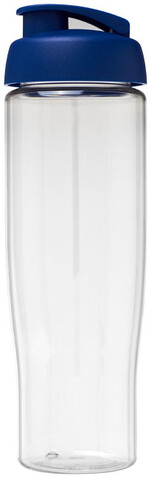 H2O Active® Tempo 700 ml Sportflasche mit Klappdeckel, transparent, blau bedrucken, Art.-Nr. 21004002 H2O Active® Tempo 700 ml Sportflasche mit Klappdeckel, transparent, blau bedrucken, Art.-Nr. 21004002