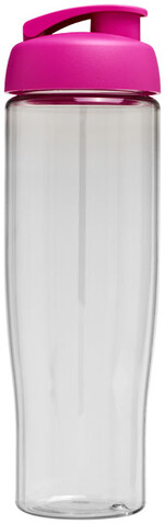 H2O Active® Tempo 700 ml Sportflasche mit Klappdeckel, transparent, rosa bedrucken, Art.-Nr. 21004008 H2O Active® Tempo 700 ml Sportflasche mit Klappdeckel, transparent, rosa bedrucken, Art.-Nr. 21004008