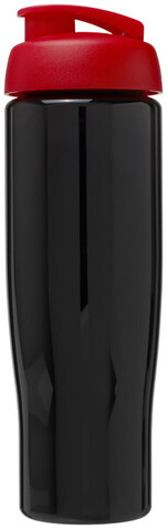 H2O Active® Tempo 700 ml Sportflasche mit Klappdeckel, schwarz, rot bedrucken, Art.-Nr. 21004014 H2O Active® Tempo 700 ml Sportflasche mit Klappdeckel, schwarz, rot bedrucken, Art.-Nr. 21004014