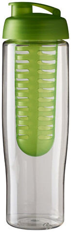 H2O Active® Tempo 700 ml Sportflasche mit Klappdeckel und Infusor, transparent, limone bedrucken, Art.-Nr. 21004103 H2O Active® Tempo 700 ml Sportflasche mit Klappdeckel und Infusor, transparent, limone bedrucken, Art.-Nr. 21004103